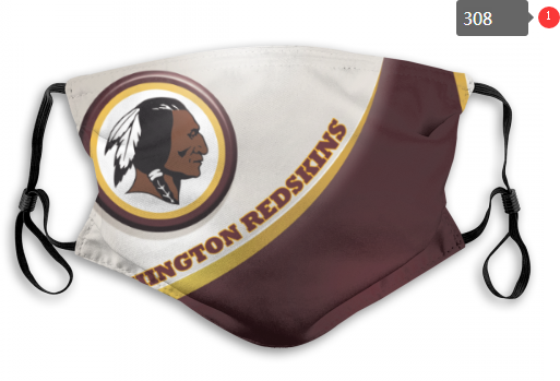 NFL Washington Red Skins #2 Dust mask with filter->nfl dust mask->Sports Accessory